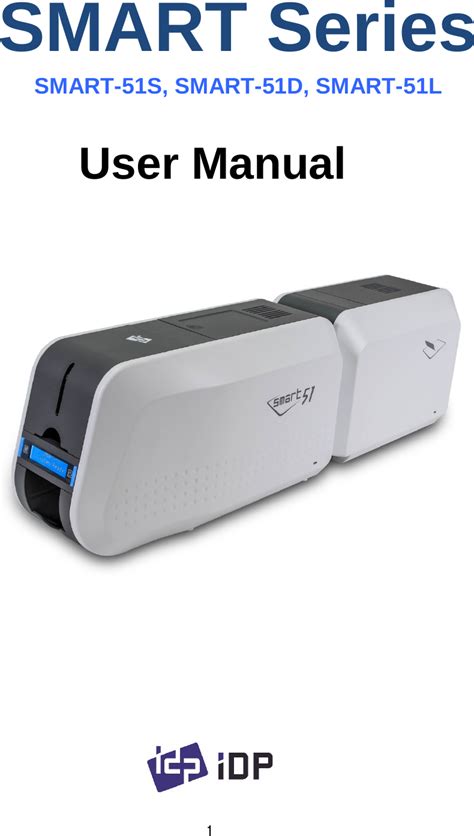 smart-51 card printer manual|idp smart 51 manual.